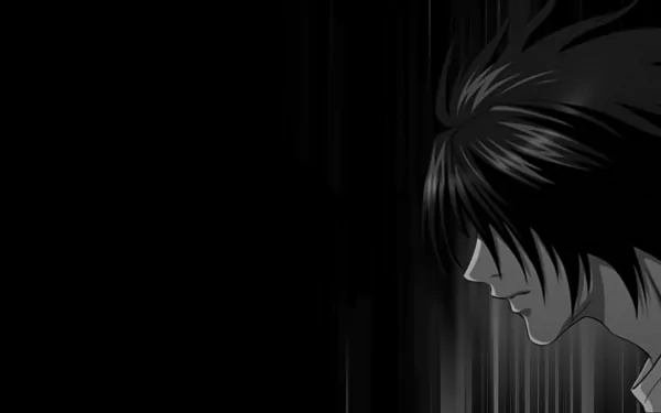 Death Note L (Death Note) HD Desktop Wallpaper | Background Image
