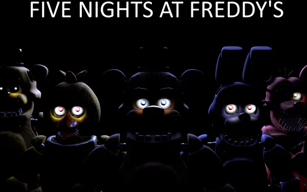 Fazbear Entertainment Freddy Fazbear's Pizza Classic Animatronics Original Animatronics Five Nights at Freddy's HD Desktop Wallpaper | Background Image