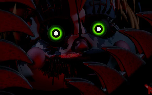 Scrap Baby (Five Nights at Freddy's) video game Freddy Fazbear's Pizzeria Simulator Five Nights at Freddy's HD Desktop Wallpaper | Background Image