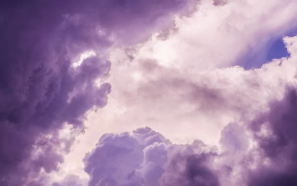  Purple Clouds by Akash Kumar Nayak