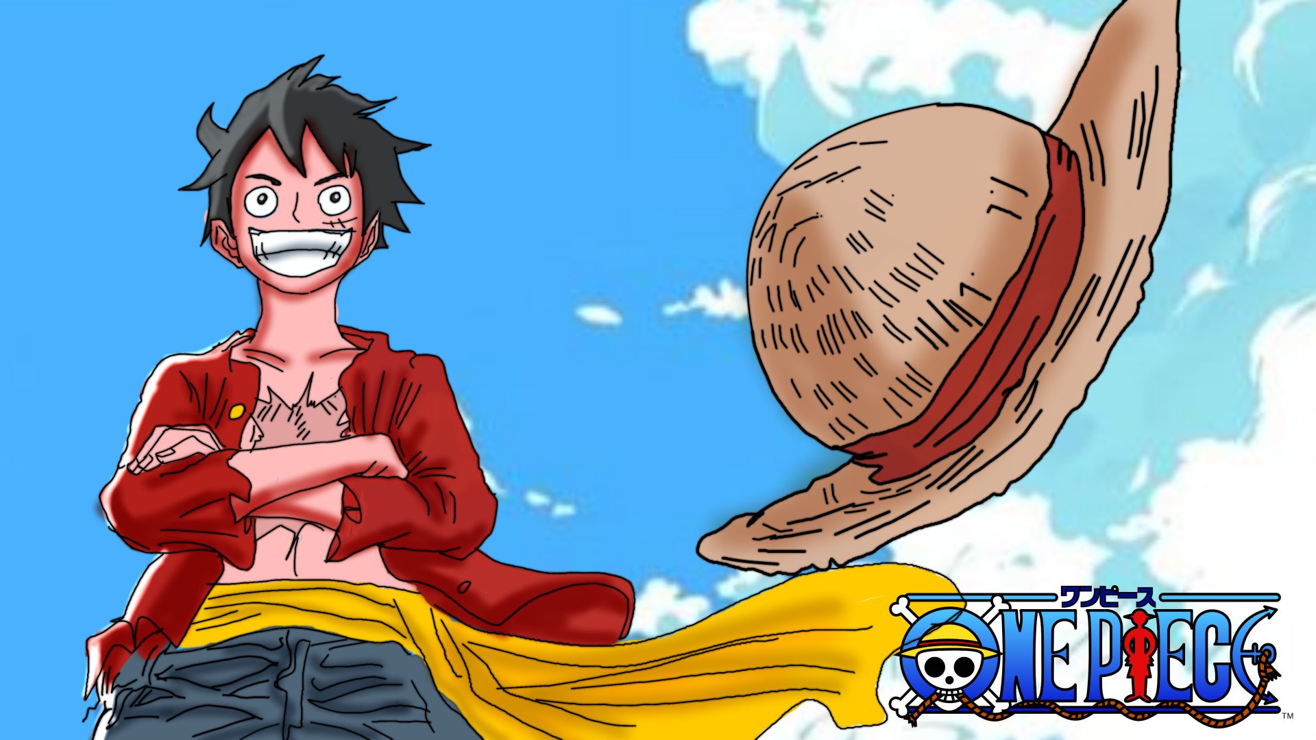 luffy by LOKI666