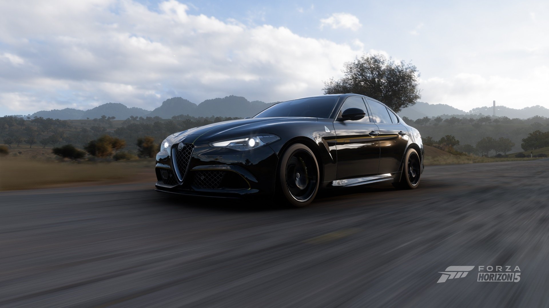 Forza Horizon 5 alfa Romeo Giulia QuadriFoglio by BlackFORCE