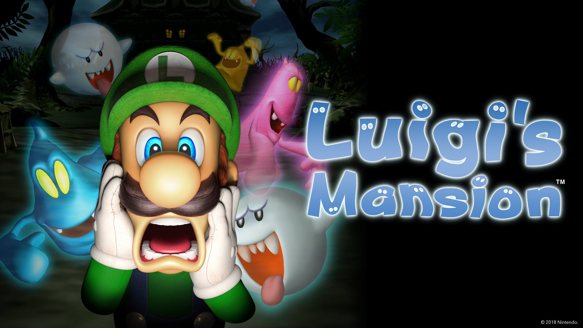 Download Luigi's Mansion 4k Ultra HD Wallpaper