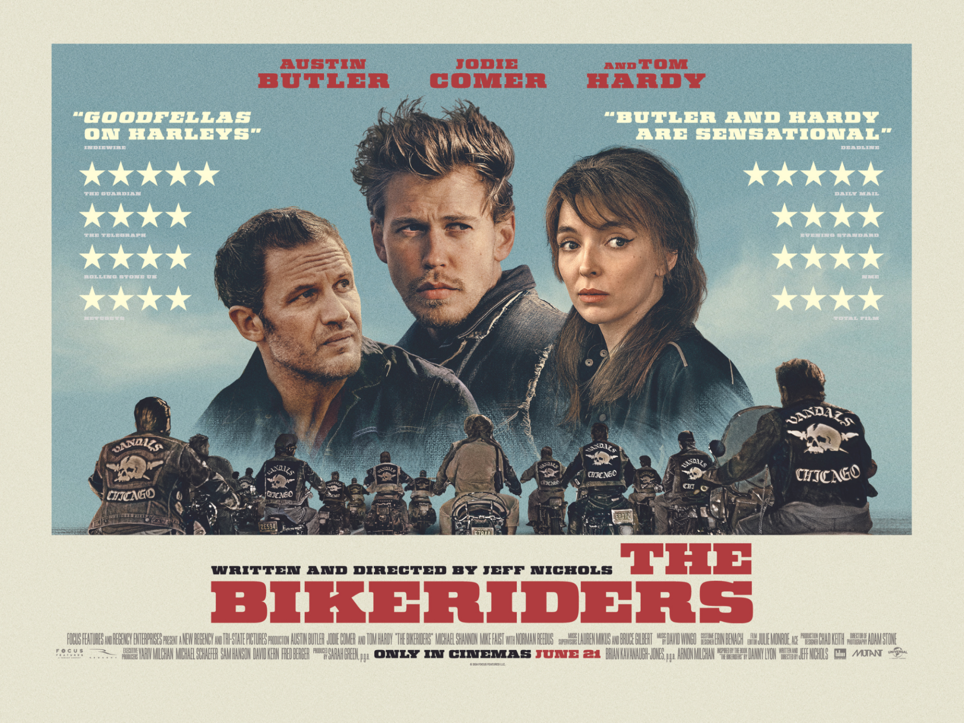 Download The Bikeriders HD Wallpaper