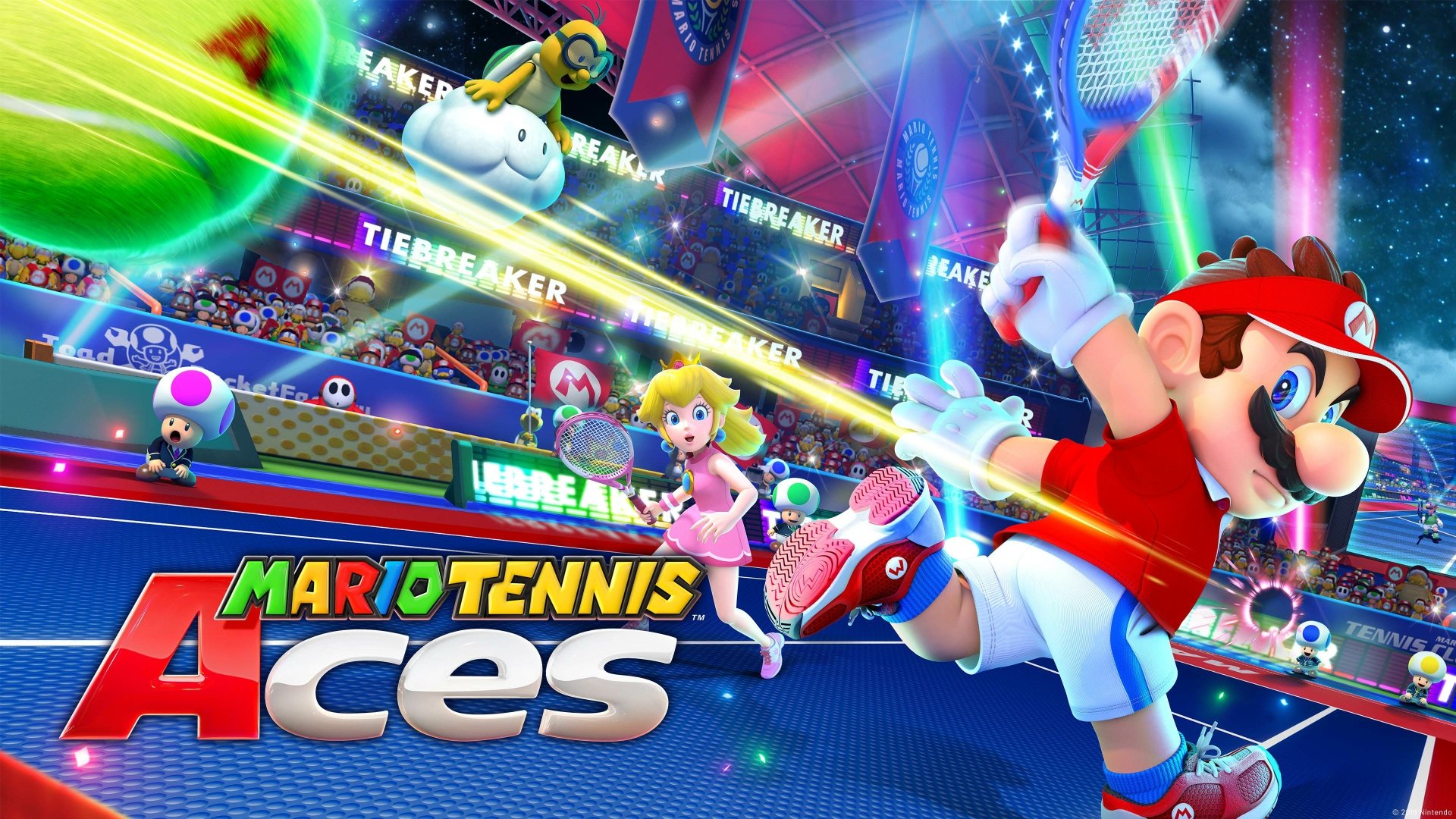 Download Mario Tennis Aces 4k Ultra HD Wallpaper