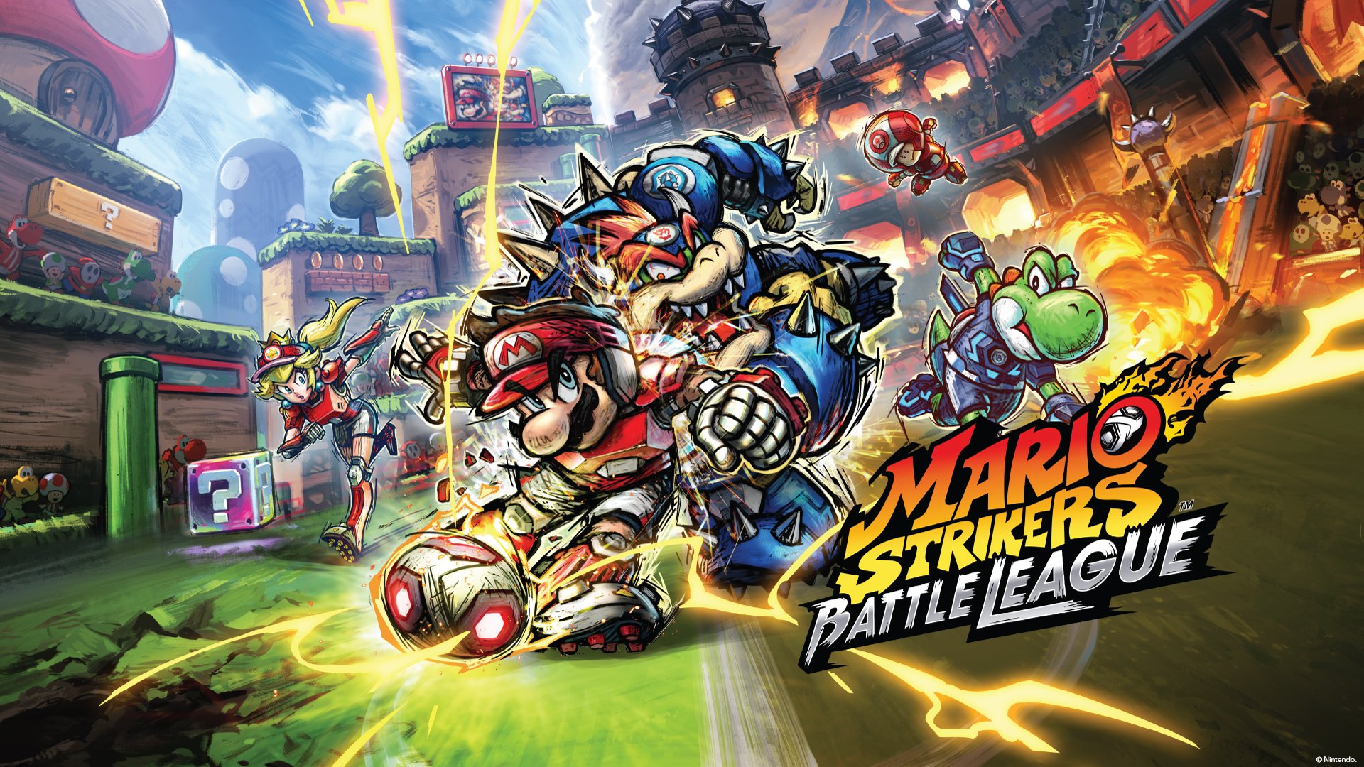 Download Mario Strikers: Battle League HD Wallpaper