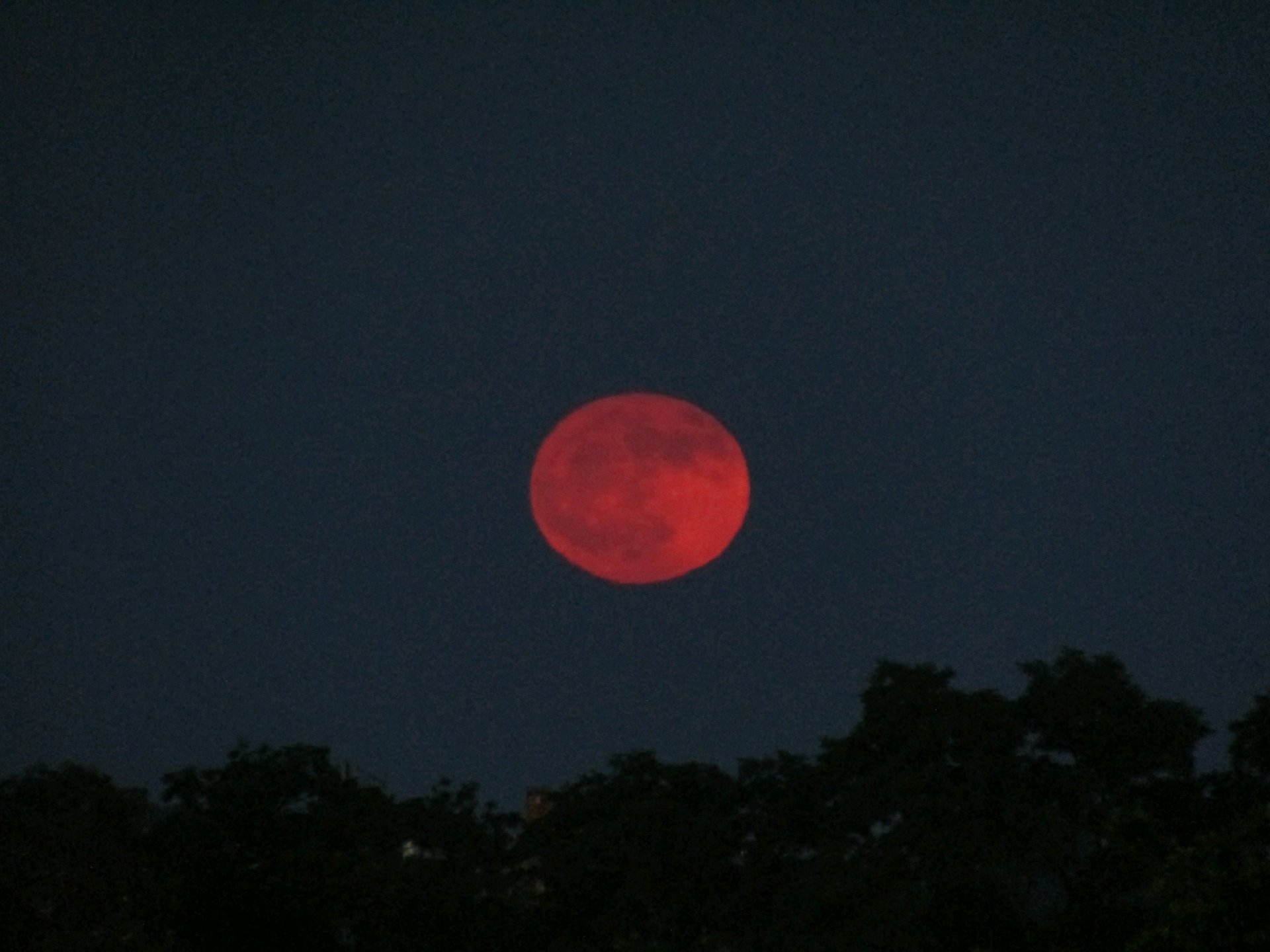 Strawberry full summer solstice Moon June 21st, 2024. by Demasc1