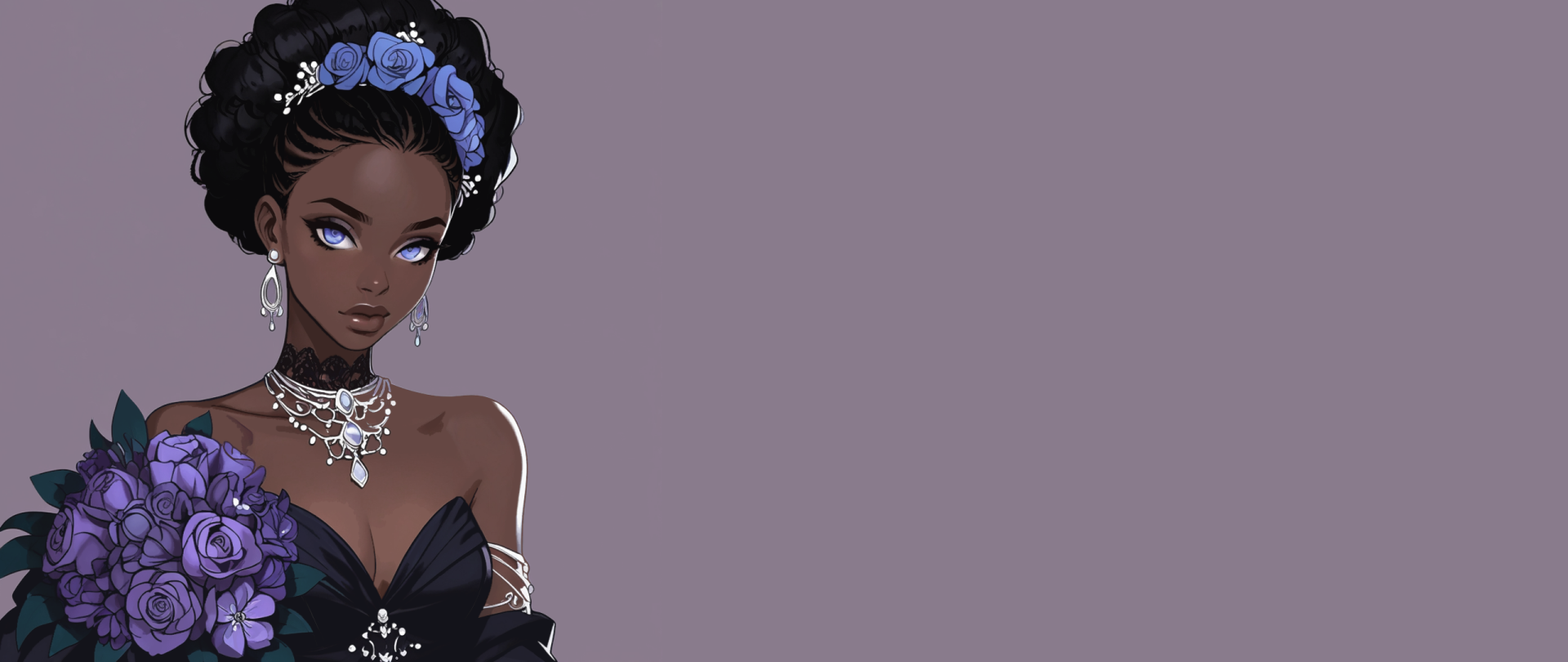 purple bride by belzebu