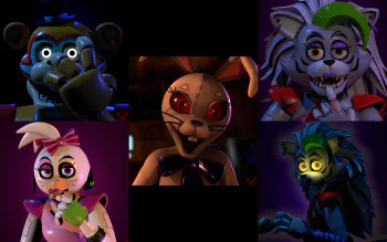 Download Glamrock Freddy (Five Nights At Freddy's) Vanny (Five ...