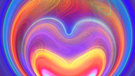  rainbow heart