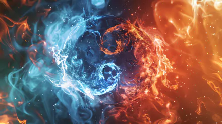 spiritual Abstract smoke HD Desktop Wallpaper | Background Image