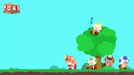 Captain Toad: Treasure Tracker HD Desktop Wallpaper | Background Image