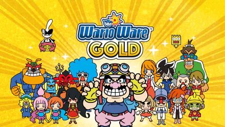 WarioWare Gold HD Desktop Wallpaper | Background Image