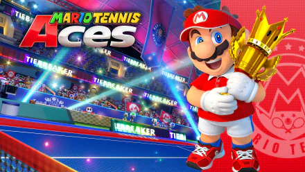 Mario Tennis Aces HD Desktop Wallpaper | Background Image