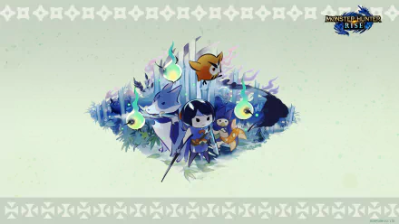 Monster Hunter Rise HD Desktop Wallpaper | Background Image