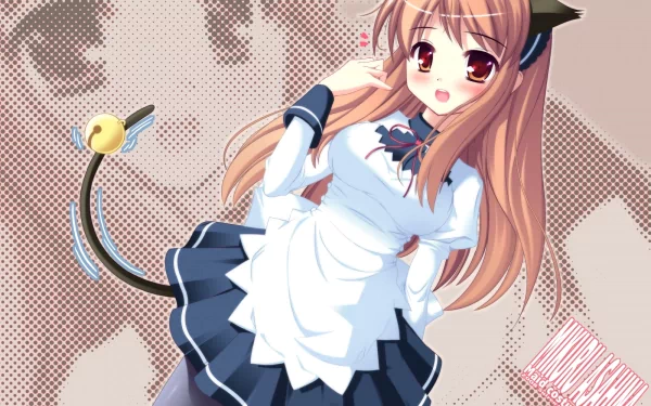 Mikuru Asahina Anime The Melancholy of Haruhi Suzumiya HD Desktop Wallpaper | Background Image