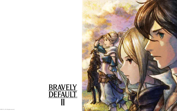 Bravely Default II HD Desktop Wallpaper | Background Image