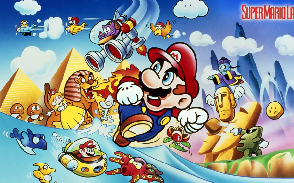 Super Mario Land HD Desktop Wallpaper | Background Image