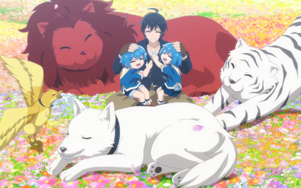 Anime A Journey Through Another World: Raising Kids While Adventuring HD Desktop Wallpaper | Background Image