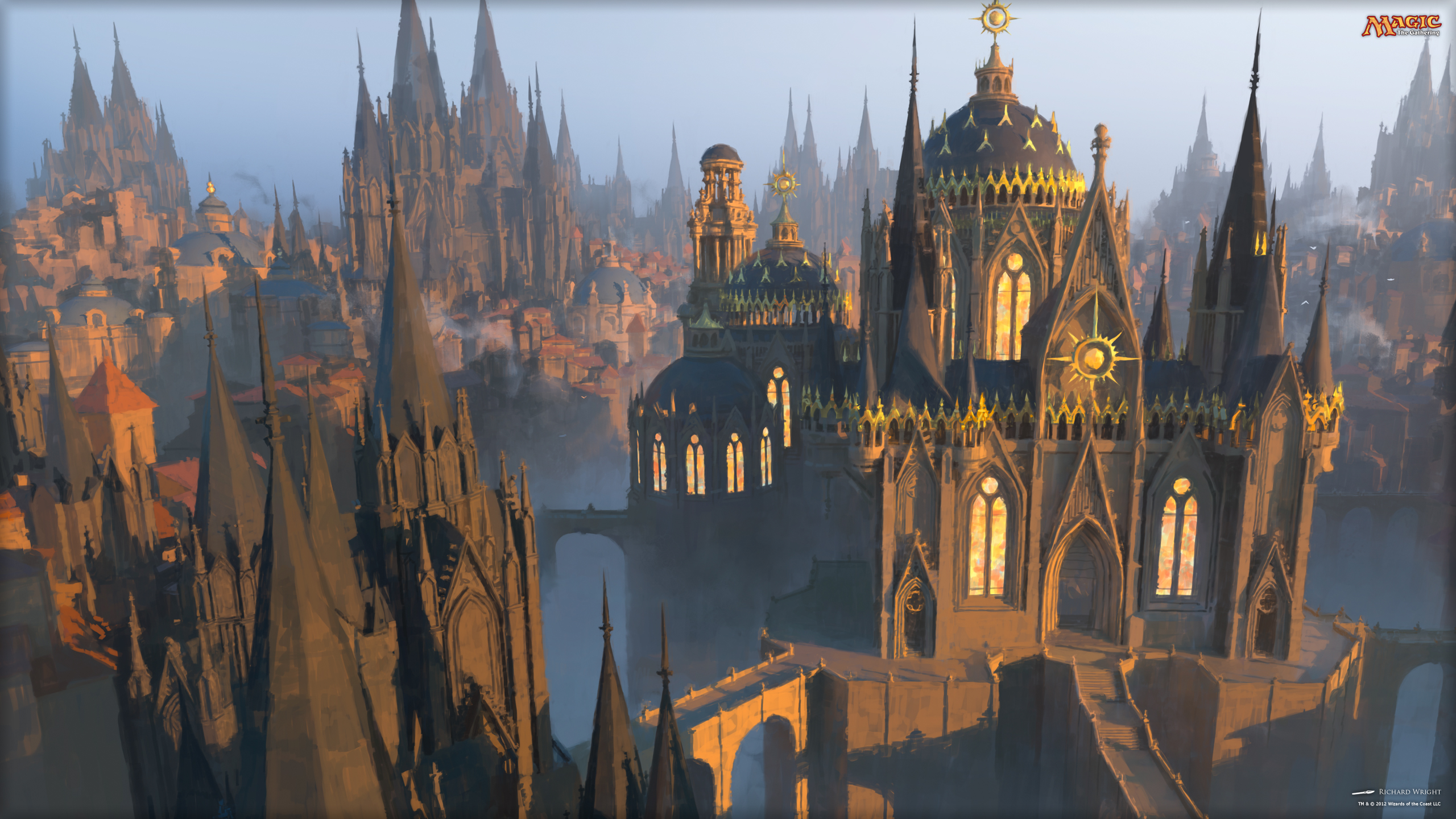 Majestic Castle in Magic: The Gathering - HD Wallpaper