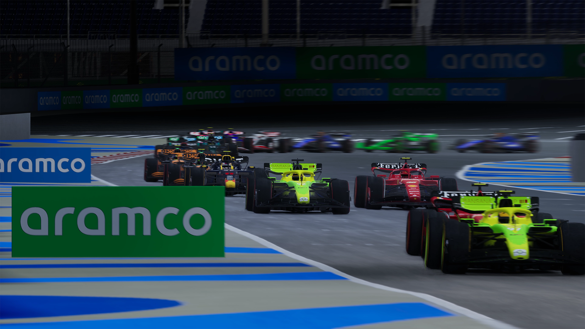 HD desktop wallpaper and background for the video game F1 Manager 2024.