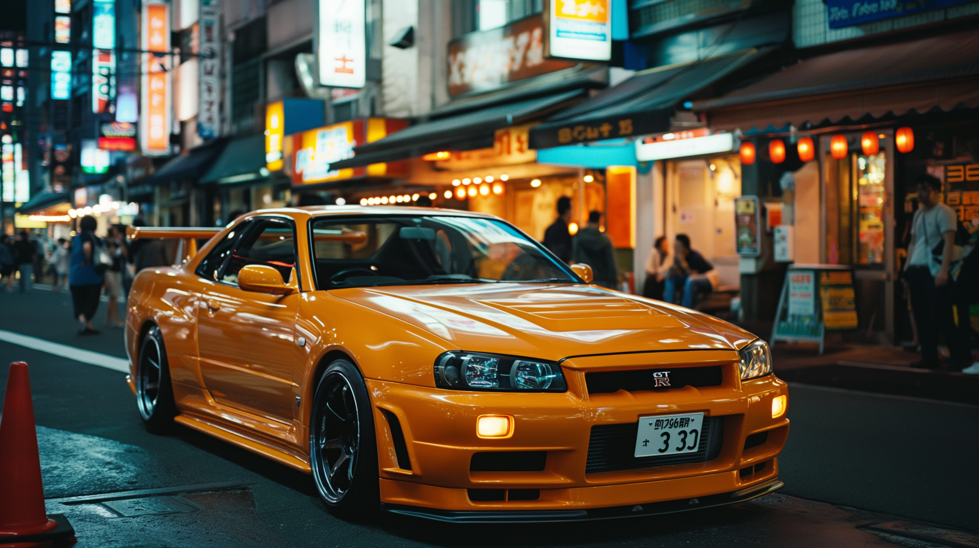 Download Nissan Skyline GT-R Yellow Nissan HD Wallpaper by michaldunaj