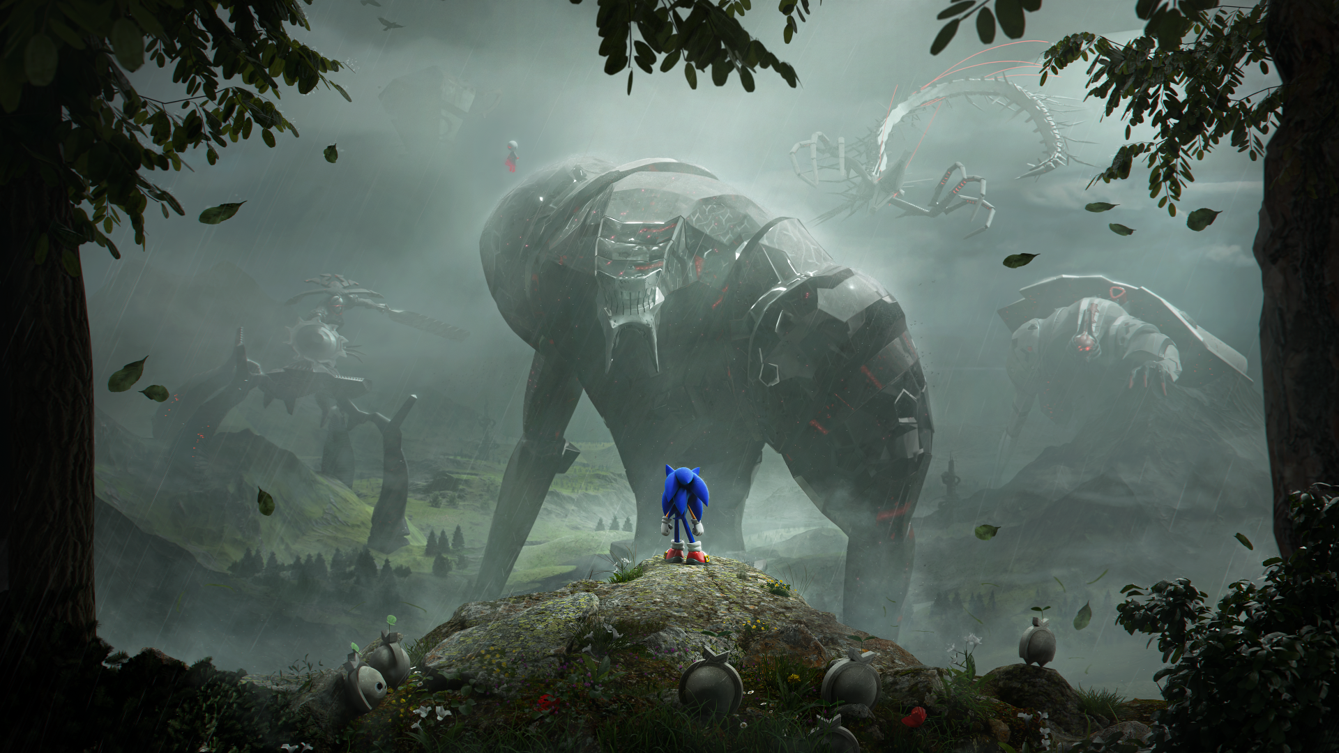Download Sonic The Hedgehog Sonic Frontiers 4k Ultra HD Wallpaper by By: @FerocityArts
