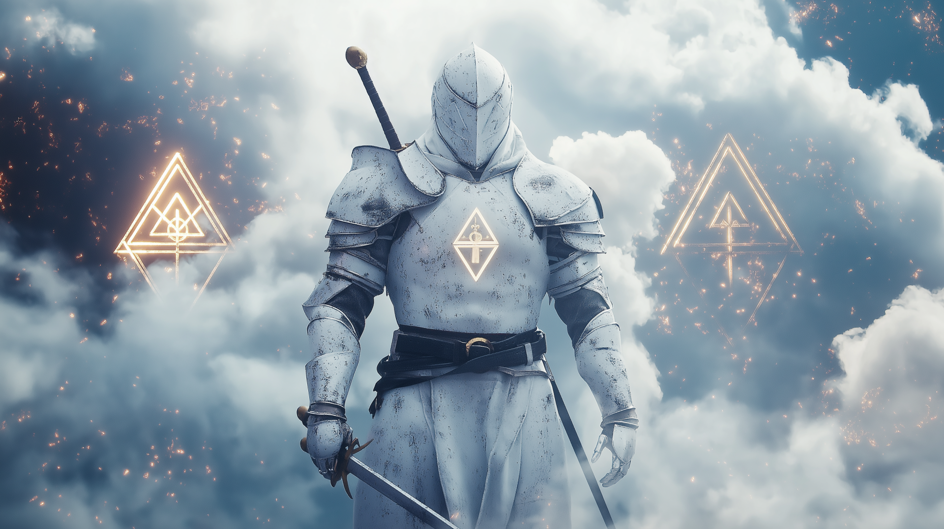 Download Warrior Fantasy Symbol Fantasy Warrior HD Wallpaper by michaldunaj