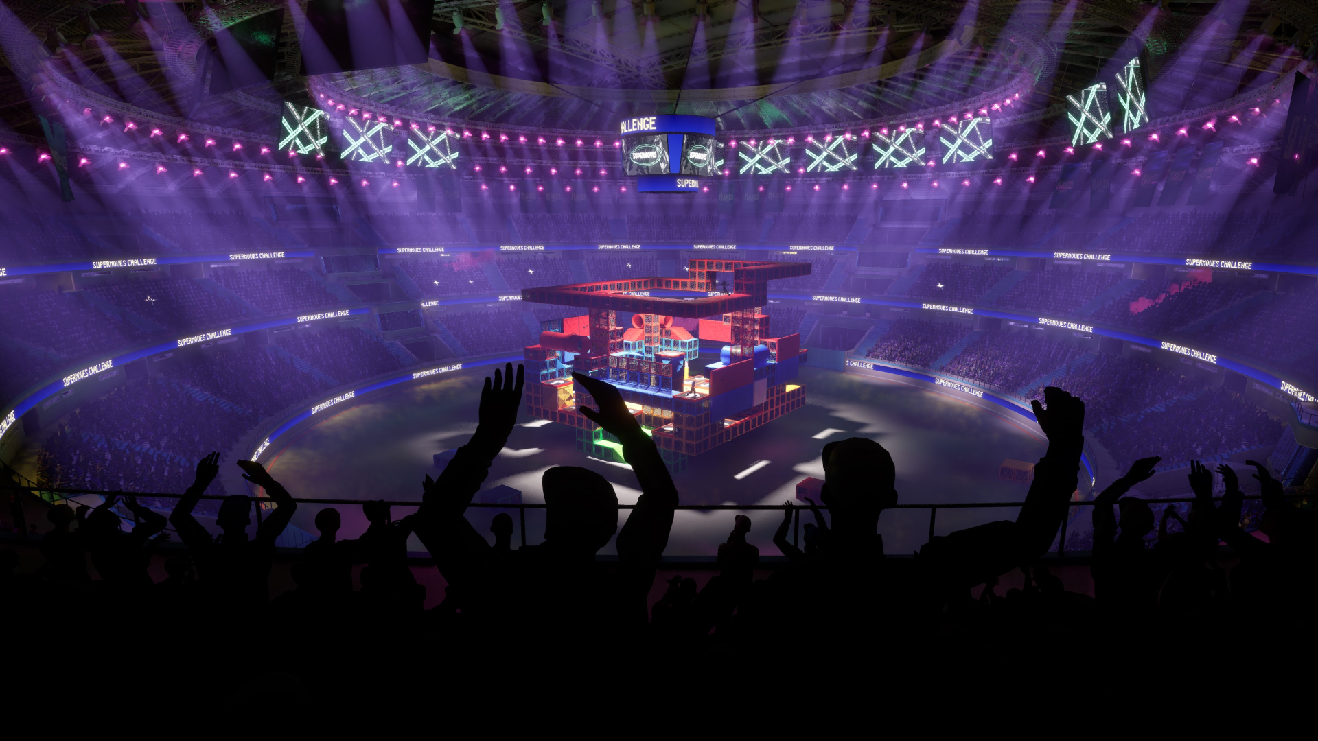 HD desktop wallpaper featuring themes from video games, showcasing dynamic supermoves and action-packed visuals for an engaging background experience.