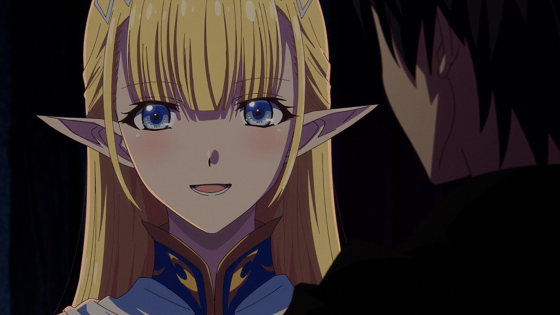 An enchanting HD wallpaper featuring an elf from the anime Failure Frame, showcasing captivating expressions and vibrant colors that enhance any desktop background.