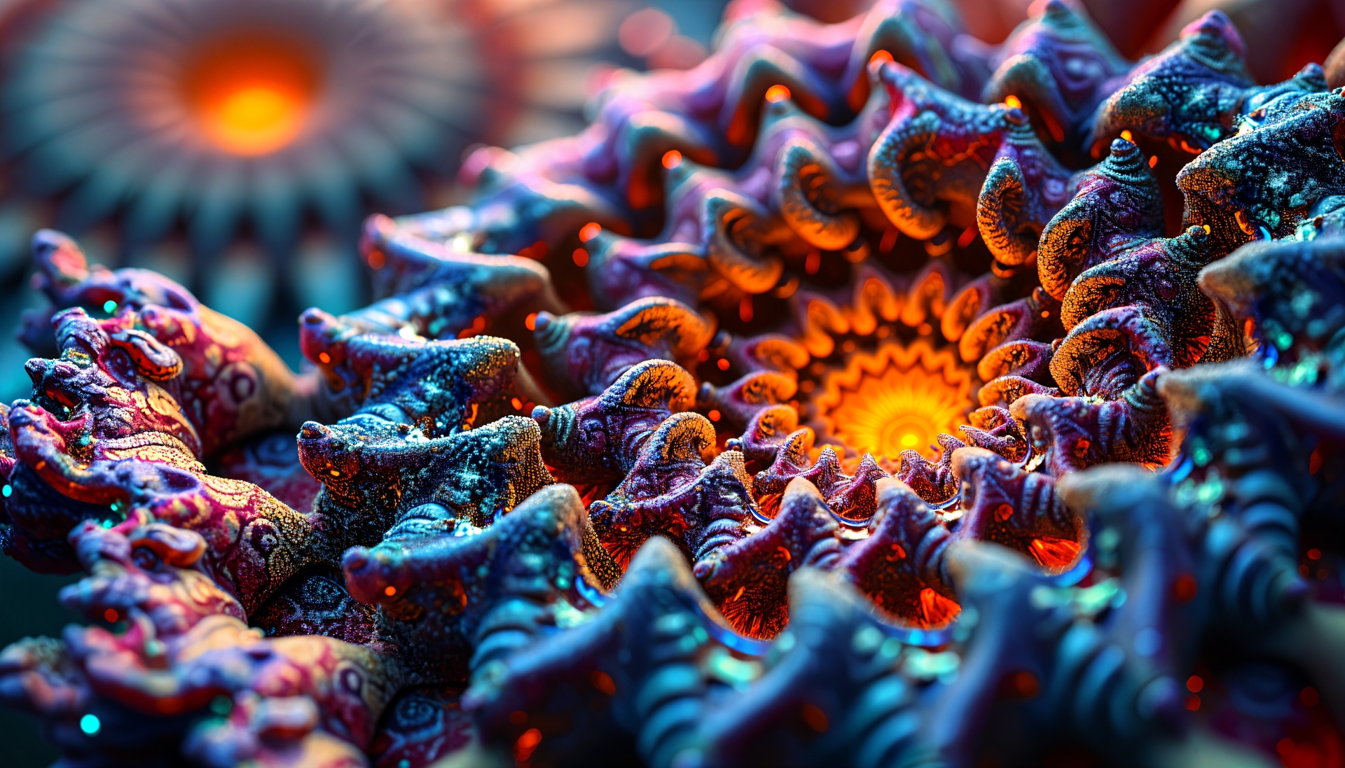 Vibrant Swirls: 4K Ultra HD Wallpaper Display by QuantumCurator ...