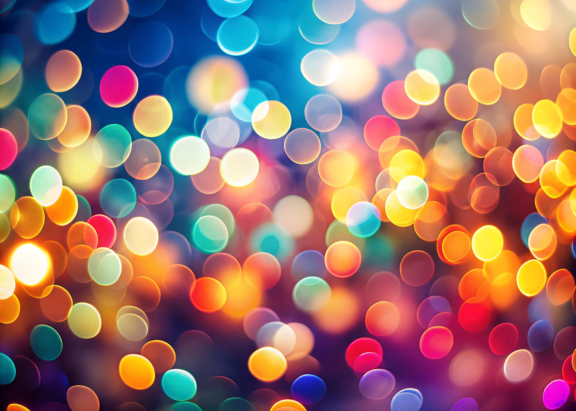 Download Bokeh City Night Colorful Abstract Blur 4k Ultra HD Wallpaper by soheltanwar