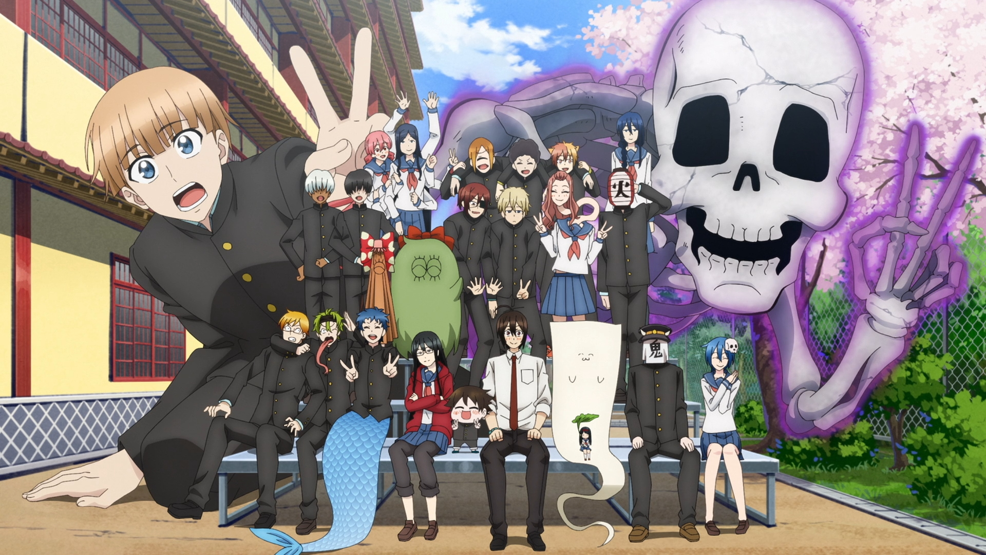 Download Anime A Terrified Teacher At Ghoul School! HD Wallpaper