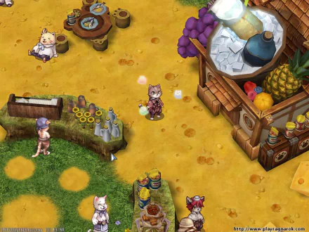 HD desktop wallpaper featuring imagery inspired by Ragnarok Online, capturing the game's vibrant art style and fantasy themes for a stunning background.