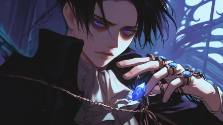 Anime Attack on Titan Levi Ackerman HD Desktop Wallpaper | Background Image