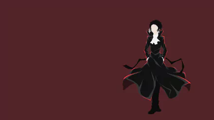 HD wallpaper featuring Ryūnosuke Akutagawa from the anime Bungou Stray Dogs, showcasing a striking design that captures the essence of the character in vivid detail.