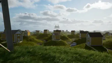 HD wallpaper featuring scenes from the video game Escape the Backrooms. A compelling backdrop for fans of the immersive and eerie gaming experience.