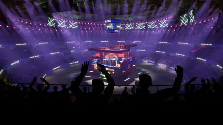 HD desktop wallpaper featuring themes from video games, showcasing dynamic supermoves and action-packed visuals for an engaging background experience.