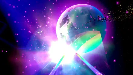 HD wallpaper featuring vibrant visuals from the video game Starwave, designed for an immersive gaming experience on a PC desktop background.