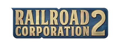 A vibrant HD desktop wallpaper featuring artwork from the video game Railroad Corporation 2, showcasing the immersive world of railroad management and strategy.