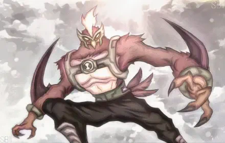  kickin hawk by sheepblack11