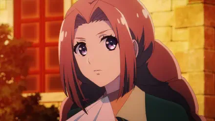 A character from the anime The Unwanted Undead Adventurer gazes thoughtfully, featured in this vibrant HD desktop wallpaper and background.