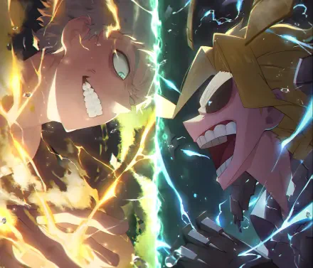  All Might VS All For One by SHIN
