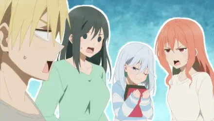 Anime Tying the Knot with an Amagami Sister HD Desktop Wallpaper | Background Image