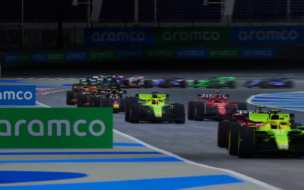 HD desktop wallpaper and background for the video game F1 Manager 2024.