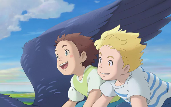 HD desktop wallpaper from the anime The Imaginary (2023) by Studio Ponoc, showcasing vibrant visuals and captivating characters.