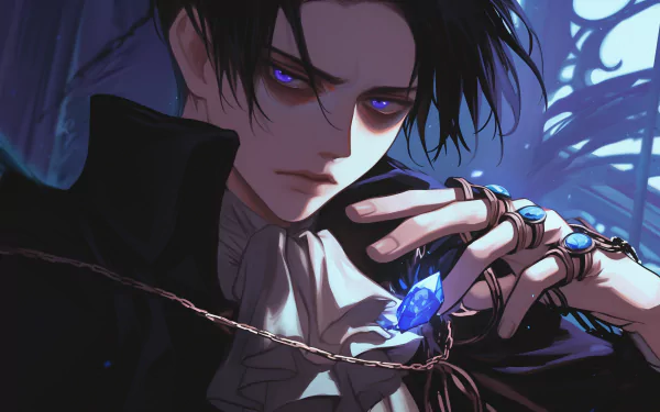 Anime Attack on Titan Levi Ackerman HD Desktop Wallpaper | Background Image