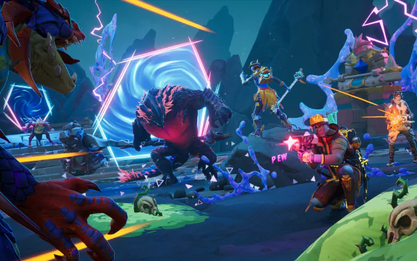 HD desktop wallpaper featuring imagery from the video game Hawked, showcasing dynamic visuals and vibrant colors for an immersive gaming experience.
