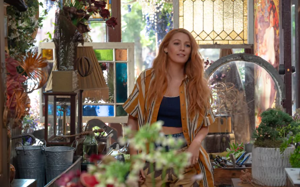 HD desktop wallpaper featuring scenes from It Ends with Us, starring Blake Lively, capturing the essence of the film's emotional narrative and stunning visuals.
