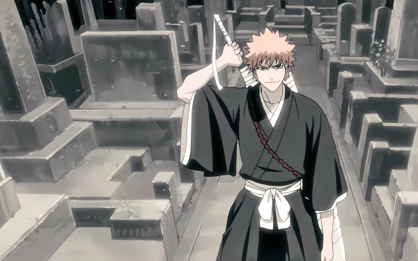  Bleach | Ichigo in a Graveyard